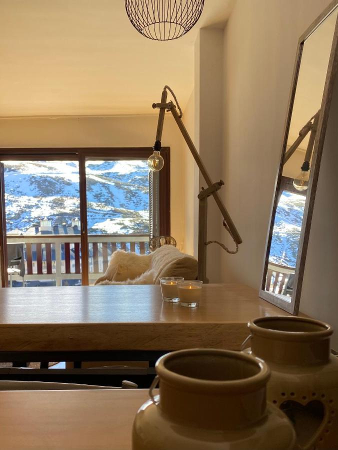 Apartamento Ático con vistas increibles a pie de pista y garaje incluido Sierra Nevada Exterior foto