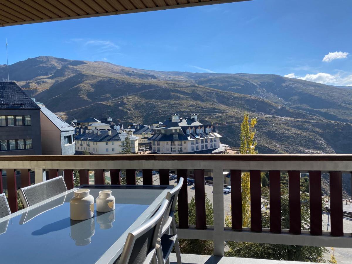 Apartamento Ático con vistas increibles a pie de pista y garaje incluido Sierra Nevada Exterior foto